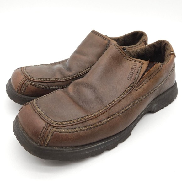 Bed Stu (Mens Size 10) Loafers Brown Leather Slip‎ On Dress Casual Shoes Moc Toe - Picture 1 of 9